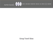 Tablet Screenshot of grouptripsandtravel.com